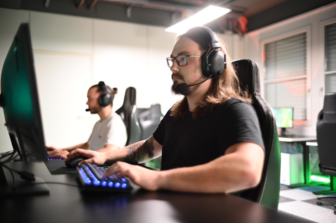 customer support team headset